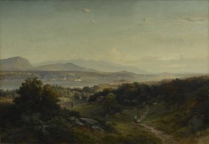Landscape, Hyde Park, New York, 1859
