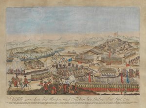 Incident Between the Russian and Ottoman Armies at Galati on April 20, 1789 by Johann Hieronymus Loeschenkohl