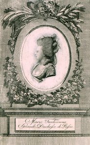 Portrait of Grand Duchess Maria Feodorovna Sophie Dorothea of Württemberg by Johann Hieronymus Loeschenkohl