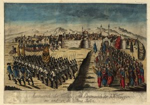 Surrender of the Fortress Khotyn on September 29, 1788