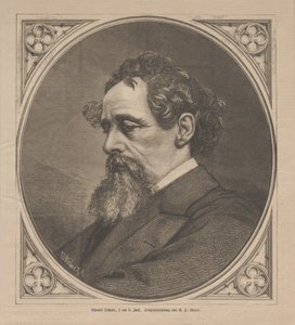 Portrait of Charles Dickens