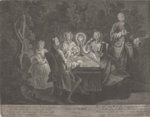 The Shadow Play by Johann Jacobus Haid