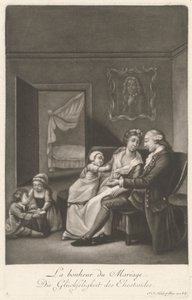 The Happiness of Marriage by Johann Jacobus Haid