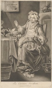 The Supervising Cook by Johann Jacobus Haid