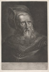 Man Wearing a Hat by Johann Jacobus Haid