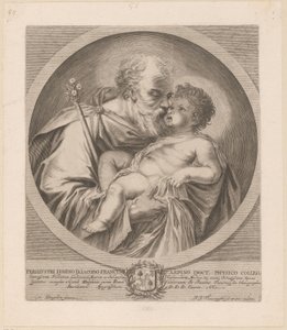 Saint Joseph with the Christ Child by Johann Jakob Thurneysen (I)