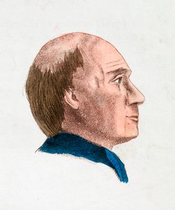 The facial characteristics of a philosophical and profound person