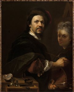 Self-Portrait with Wife