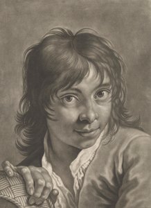 Portrait of a Boy with a Basket