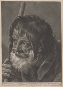 Portrait of a Man with a Staff by Johann Lorenz Haid