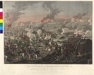 Battle of Hohenlinden at 3rd December 1800 by Johann Lorenz Rugendas