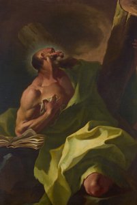 The Apostle Andrew by Johann Lucas Kracker