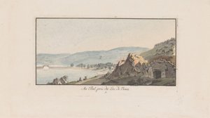 View of Le Pont at Lac de Joux (Landscapes in Switzerland)
