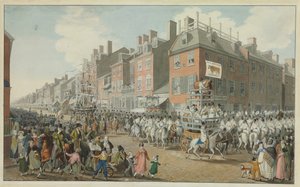 Parade of the Victuallers, Philadelphia, 1821