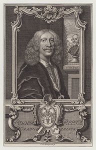 Peder Reedtz, Danish Politician and Ambassador by Johann Martin Bernigeroth