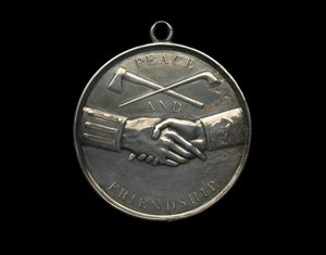 Thomas Jefferson Indian Peace Medal, c.1801 by Johann Mathias Reich