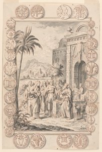 Study for Abimelech Reproveth Sarah, Plate 81, Physica Sacra