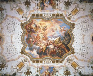 Wisdom and Good Conscience Triumphant over Vice by Johann Michael Rottmayr