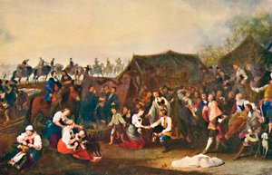 A Wedding in Camp, c. 1850, 1903