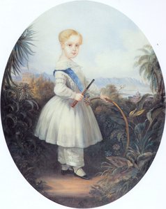 Afonso, Prince Imperial of Brazil, Eldest Son of Pedro II, 1846 by Johann Moritz Rugendas