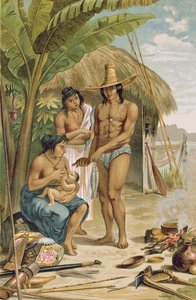Indian Household in East Brazil, from 