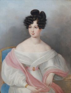 Countess Claudine Rhedey de Kis-Rhede by Johann Nepomuk Ender