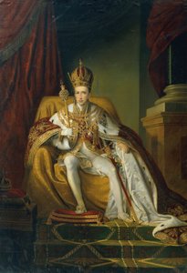 Emperor Ferdinand I in Coronation Robes by Johann Nepomuk Ender
