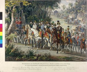 Ride Across the Vosges Mountains 1815 by Johann Nepomuk Hoechle