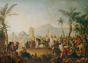 Crusader (Godfrey of Bouillon) by Johann Nepomuk Höchle