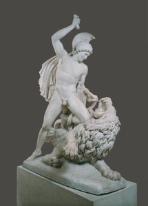 Bellerophon Fighting the Chimera