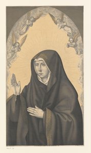Mary as Mater Dolorosa (series title: Works from the Collection of the Boisserée Brothers)