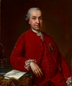 Portrait of Baron Samuel von Brukenthal (1721-1803), governor of the Grand Principality of Transylvania, by Johann Nepomuk Della Croce (1736-1819). Oil on canvas, c. 1790. Dimension: 93x71 cm. Muzeul National Brukenthal, Sibiu