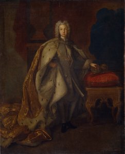 Portrait of Tsar Peter II of Russia, 1728 by Johann Paul Luedden