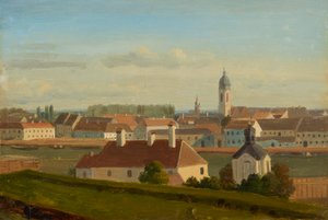 View Over the Danube Canal to Leopoldstadt by Johann Peter Krafft