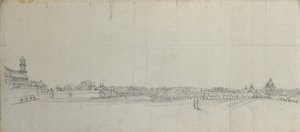 View over the Southern Suburbs of Vienna by Johann Peter Krafft