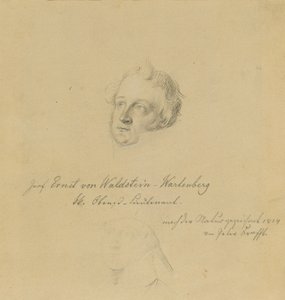 Count Ernst von Waldstein-Wartenberg by Johann Peter Krafft