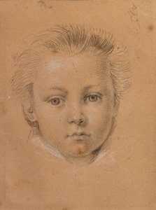 Head Study of a Boy by Johann Peter Krafft