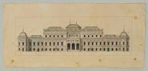 Study for the Upper Belvedere by Johann Peter Krafft