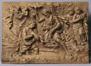 Baptism of Christ by Johann Peter Schwanthaler der Ältere