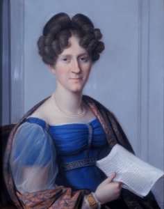 Ida, wife of the Duke of Sachsen-Weimar-Eisenach by Johann Philipp Bach