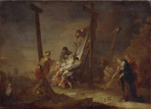 The Descent from the Cross by Johann Rosso Januarius Zick