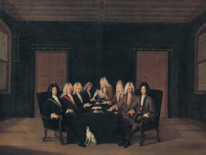 The Emissaries of the Peace Congress of Baden on September 7th, 1714