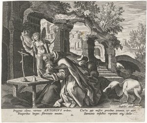 Anthony the Great as a Hermit (Male Hermits)