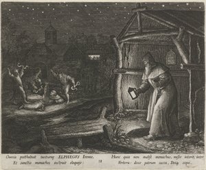 Saint Alphege of Canterbury as a Hermit