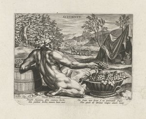 Autumn (The Four Seasons series) by Johann Sadeler (I)