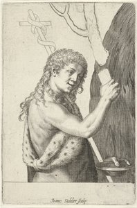 John the Baptist as a Child by Johann Sadeler (I)