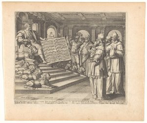 Motet Print and Title Page with Solomon as Composer of the Song of Songs (Canticum Canticorum)