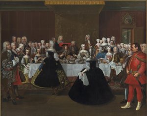 A Banquet at the Court of the German Emperor Charles VI