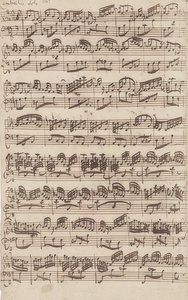 Allegro (Solo Harpsichord) from the First Version of Sonata No. 6 in G Major for Violin and Obligato Harpsichord by Johann Sebastian Bach