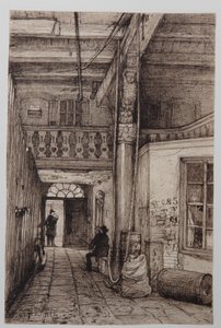 New Wandrahm 21-05-1885 by Johann Theobald Riefesell